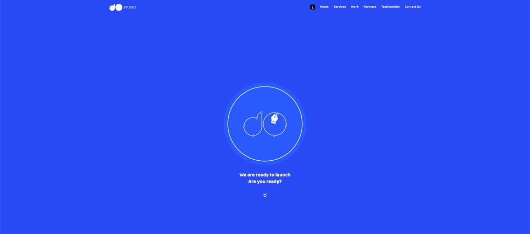 Screenshot of DoStudio Portfolio Website & CMS - A comprehensive portfolio website and content management system featuring modern UI design, dynamic ...